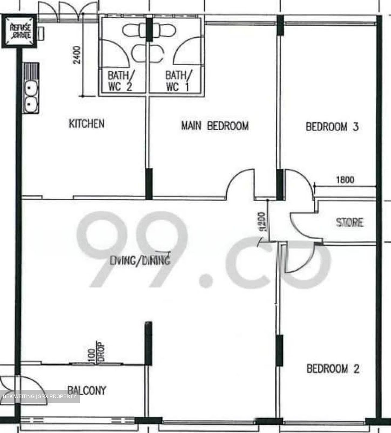 Blk 913 Jurong West Street 91 (Jurong West), HDB 5 Rooms #533439531